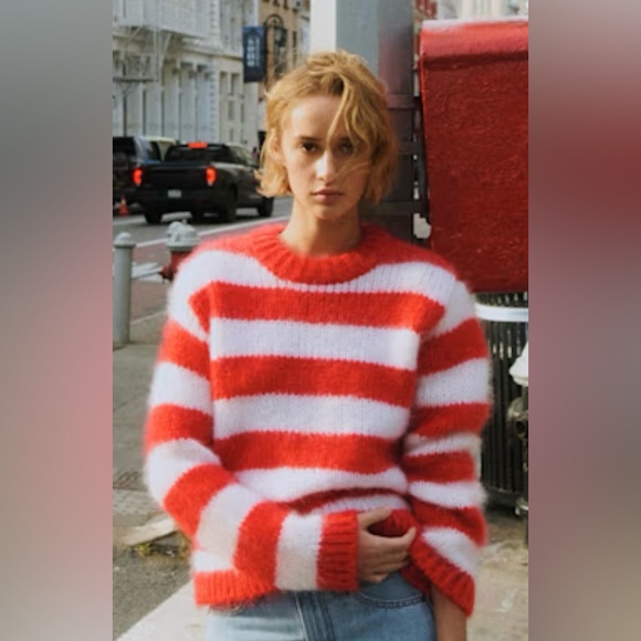 NWT Authentic Sezane JULIEN JUMPER - SÉZANE X ANTOINETTE POISSON Sweater S